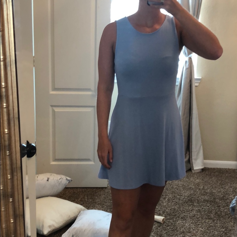 Light blue summer dress
